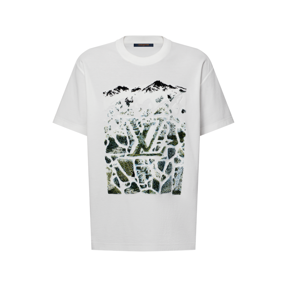 Velvet Jacquard Short-Sleeved T-Shirt - For Men | LOUIS VUITTON